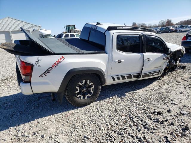 3TMCZ5AN6KM225890 - 2019 TOYOTA TACOMA DOUBLE CAB WHITE photo 3