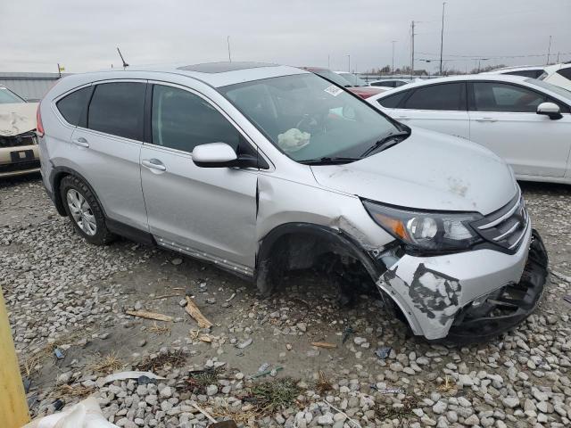 2HKRM4H55EH611672 - 2014 HONDA CR-V EX SILVER photo 4