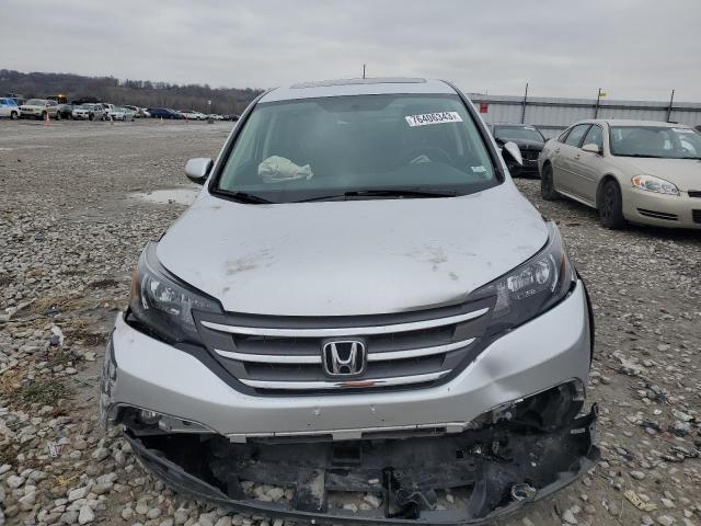 2HKRM4H55EH611672 - 2014 HONDA CR-V EX SILVER photo 5