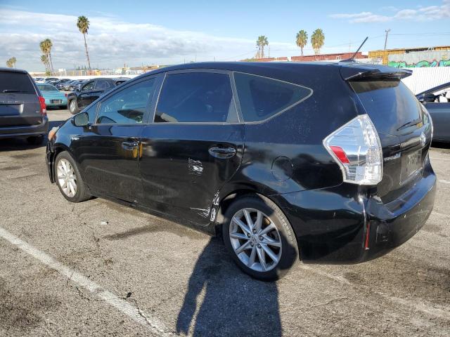 JTDZN3EU7C3022814 - 2012 TOYOTA PRIUS V BLACK photo 2