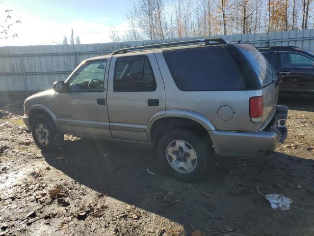 1GNDT13X83K109877 - 2003 CHEVROLET BLAZER SILVER photo 2