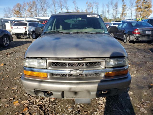 1GNDT13X83K109877 - 2003 CHEVROLET BLAZER SILVER photo 5