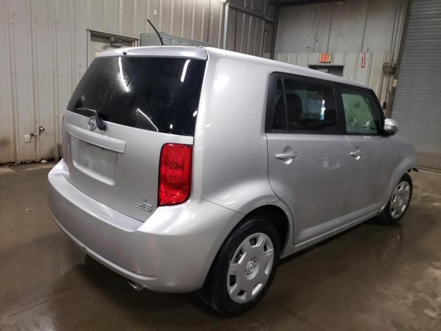 JTLKE50E981044995 - 2008 TOYOTA SCION XB 银色 照片 3