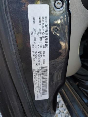 2C4RC1CG1DR614709 - 2013 CHRYSLER TOWN & COU TOURING L BLACK photo 13