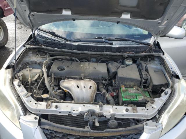 2T1KE40E19C013081 - 2009 TOYOTA COROLLA MA S SILVER photo 11