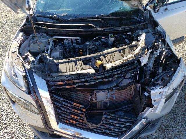 5N1AT3BB1MC785852 - 2021 NISSAN ROGUE SV SILVER photo 12