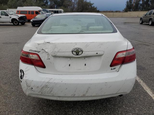 4T1BE46K47U687511 - 2007 TOYOTA CAMRY CE WHITE photo 6