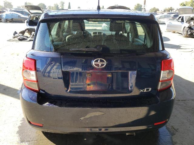 JTKKUPB47E1039569 - 2014 TOYOTA SCION XD BLUE photo 6