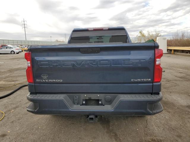 1GCRYBEK5NZ182173 - 2022 CHEVROLET SILVERADO K1500 CUSTOM BLUE photo 6