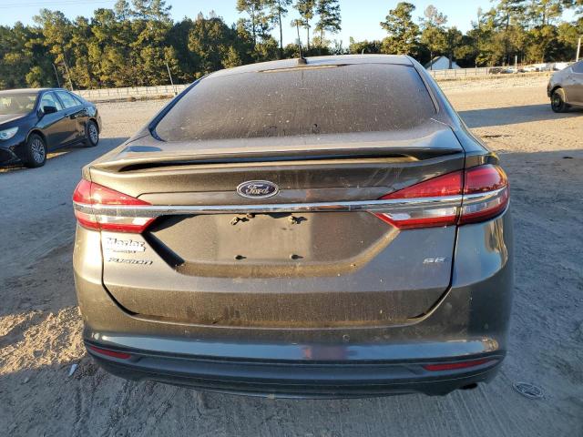 3FA6P0H7XHR175168 - 2017 FORD FUSION SE GRAY photo 6