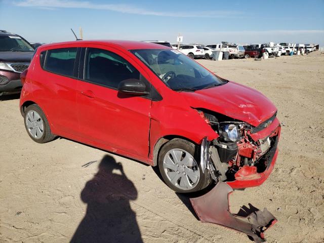 KL8CB6SA2JC483239 - 2018 CHEVROLET SPARK LS RED photo 4