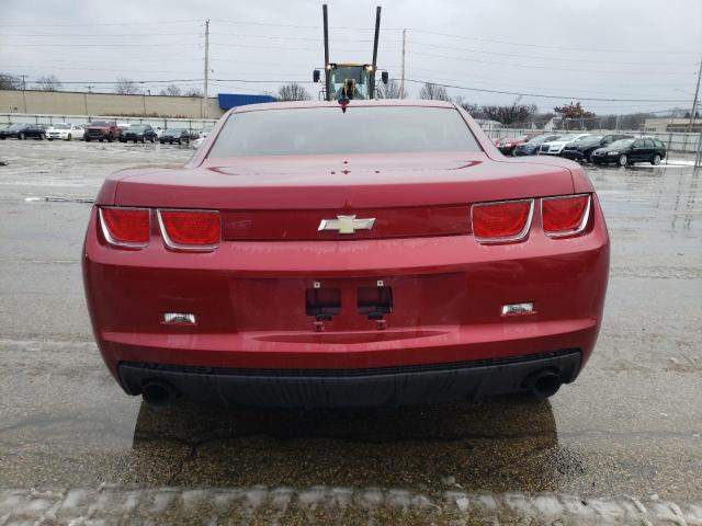 2G1FB1ED3B9152135 - 2011 CHEVROLET CAMARO LT MAROON photo 6