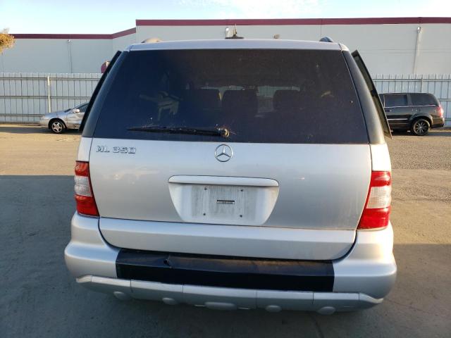 4JGAB57E24A492345 - 2004 MERCEDES-BENZ ML 350 SILVER photo 6