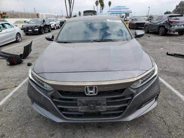 1HGCV1F3XJA210849 - 2018 HONDA ACCORD SPORT GRAY photo 5