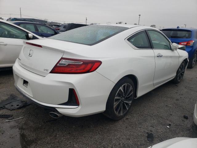 1HGCT2B80GA006695 - 2016 HONDA ACCORD EXL WHITE photo 3