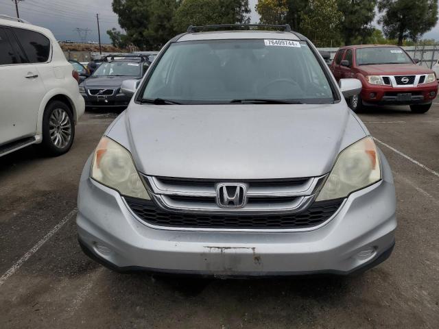 5J6RE4H77BL072682 - 2011 HONDA CR-V EXL SILVER photo 5