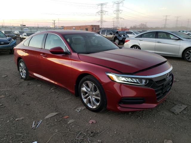 1HGCV1F18JA192057 - 2018 HONDA ACCORD LX RED photo 4