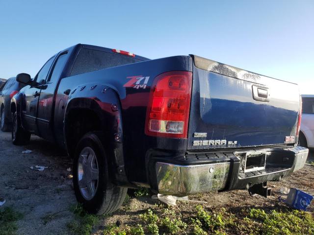 1GTEK29039Z268483 - 2009 GMC SIERRA K1500 SLE BLUE photo 2