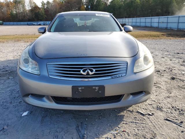 JNKBV61E98M224555 - 2008 INFINITI G35 GRAY photo 5