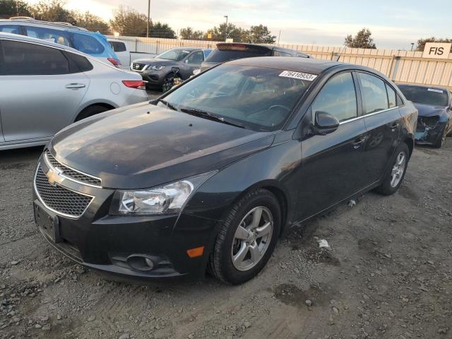 1G1PC5SB7D7329706 - 2013 CHEVROLET CRUZE LT BLACK photo 1