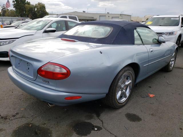 SAJGX2745VC005085 - 1997 JAGUAR XK8 BLUE photo 3