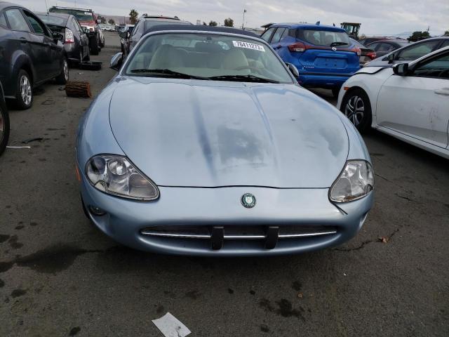 SAJGX2745VC005085 - 1997 JAGUAR XK8 BLUE photo 5