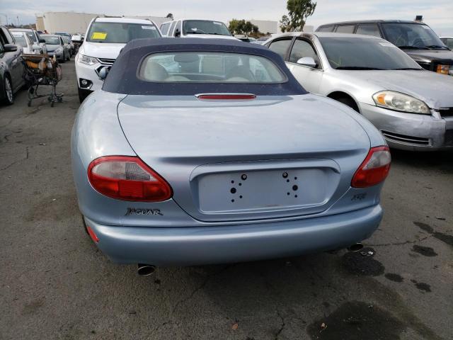 SAJGX2745VC005085 - 1997 JAGUAR XK8 BLUE photo 6