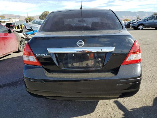 3N1BC1AP3BL459145 - 2011 NISSAN VERSA S BLACK photo 6