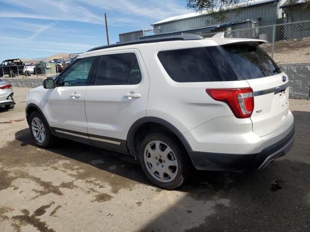 1FM5K7D83GGD02419 - 2016 FORD EXPLORER XLT WHITE photo 2