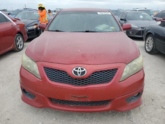 4T1BF3EKXBU132080 - 2011 TOYOTA CAMRY BASE RED photo 5