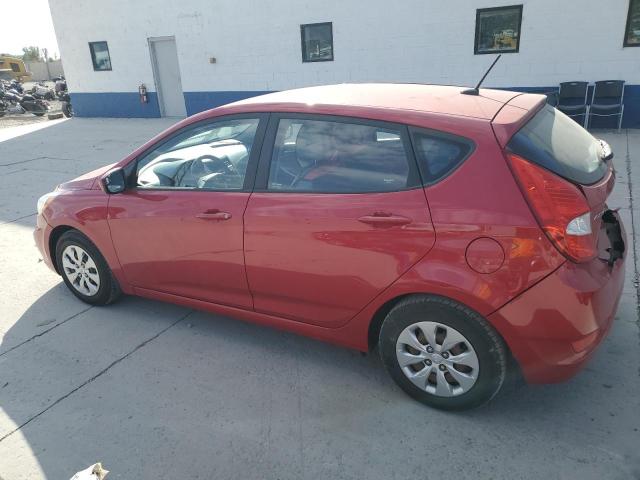 KMHCT5AE9FU220889 - 2015 HYUNDAI ACCENT GS RED photo 2