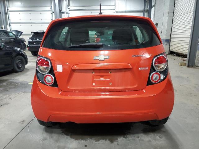 1G1JC6SBXD4226230 - 2013 CHEVROLET SONIC LT ORANGE photo 6