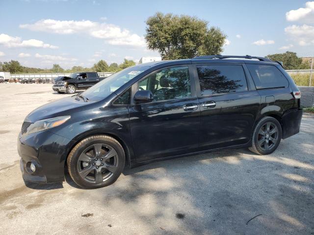 5TDXZ3DC0HS784568 - 2017 TOYOTA SIENNA SE BLACK photo 1