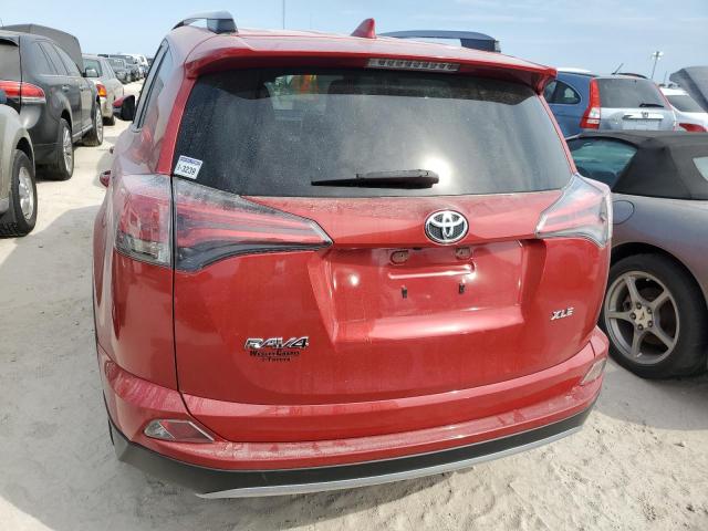 JTMWFREV5HJ120285 - 2017 TOYOTA RAV4 XLE RED photo 6