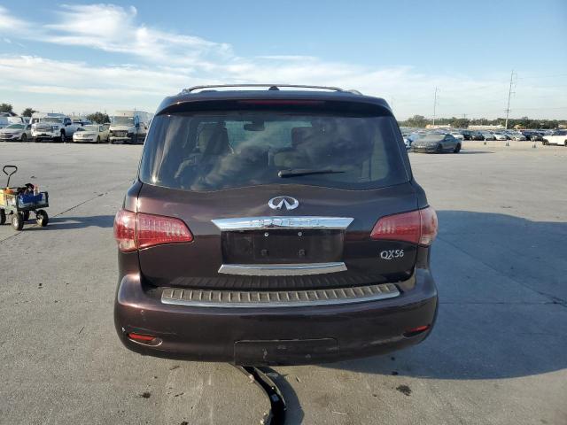 JN8AZ2NE8B9001099 - 2011 INFINITI QX56 BURGUNDY photo 6