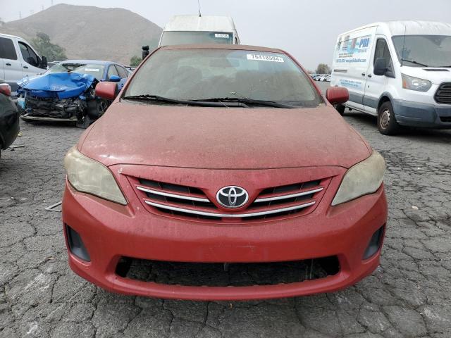 5YFBU4EEXDP211629 - 2013 TOYOTA COROLLA BASE RED photo 5