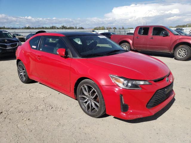 JTKJF5C77FJ003224 - 2015 TOYOTA SCION TC წითელი ფოტო 4