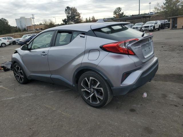 JTNKHMBX9K1019027 - 2019 TOYOTA C-HR XLE GRAY photo 2