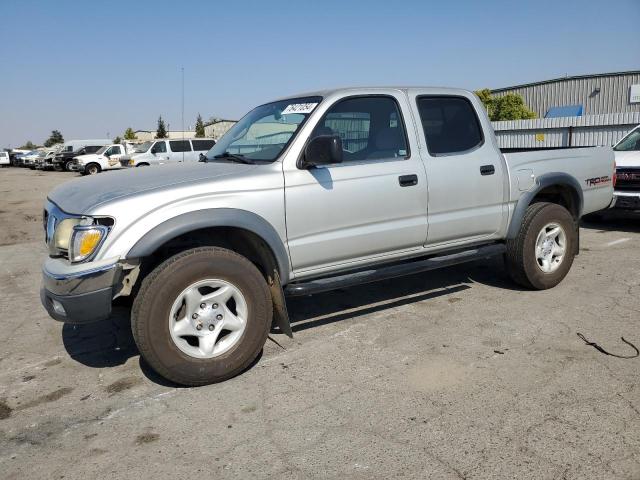 5TEGN92N72Z076136 - 2002 TOYOTA TACOMA DOUBLE CAB PRERUNNER SILVER photo 1