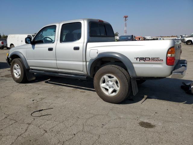 5TEGN92N72Z076136 - 2002 TOYOTA TACOMA DOUBLE CAB PRERUNNER SILVER photo 2