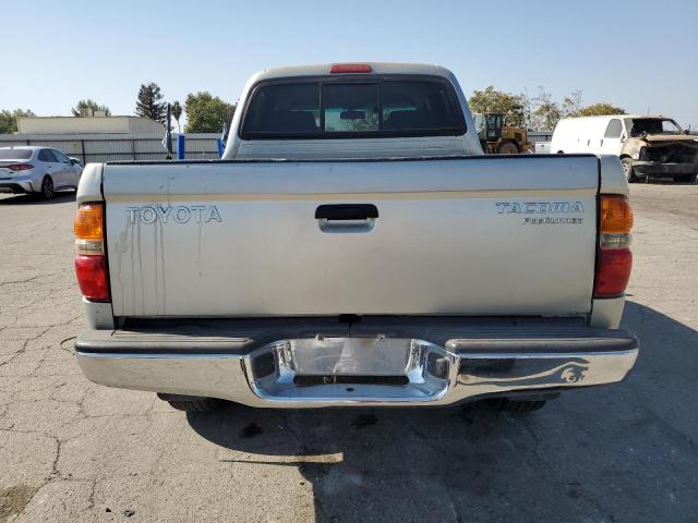 5TEGN92N72Z076136 - 2002 TOYOTA TACOMA DOUBLE CAB PRERUNNER SILVER photo 6