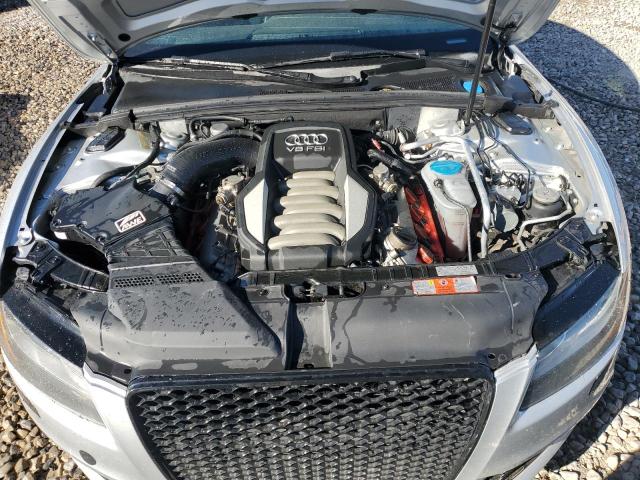 WAU3VAFR6AA007070 - 2010 AUDI S5 PRESTIGE SILVER photo 11