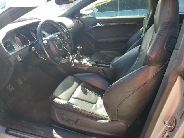 WAU3VAFR6AA007070 - 2010 AUDI S5 PRESTIGE SILVER photo 7