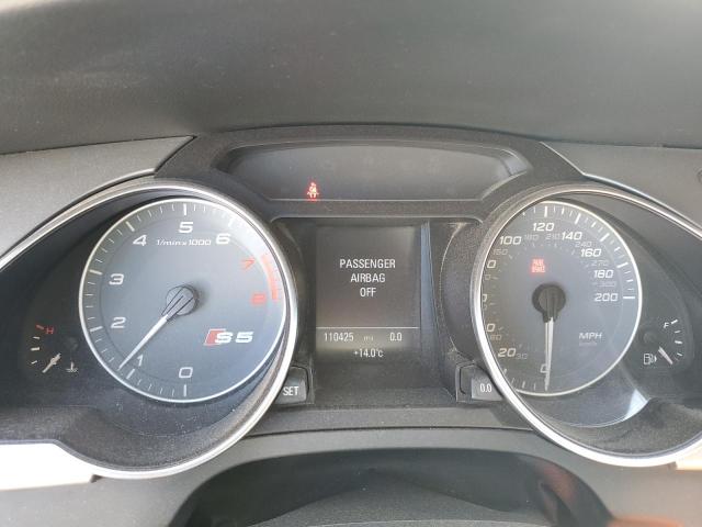 WAU3VAFR6AA007070 - 2010 AUDI S5 PRESTIGE SILVER photo 9