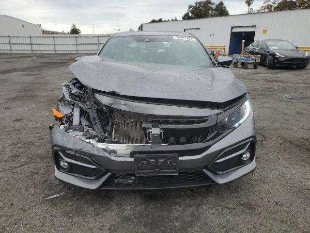 SHHFK7H84LU404947 - 2020 HONDA CIVIC EXL ნაცრისფერი ფოტო 5