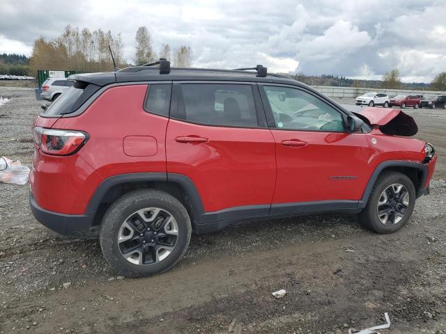 3C4NJDDB9JT424156 - 2018 JEEP COMPASS TRAILHAWK RED photo 3