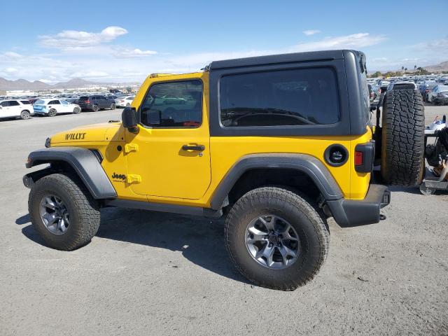 1C4GJXAG1MW631732 - 2021 JEEP WRANGLER SPORT YELLOW photo 2