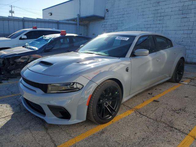 2C3CDXL99NH140947 - 2022 DODGE CHARGER SRT HELLCAT GRAY photo 1