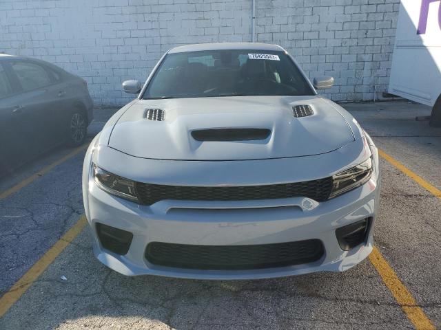 2C3CDXL99NH140947 - 2022 DODGE CHARGER SRT HELLCAT GRAY photo 5