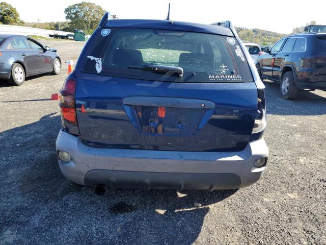 5Y2SL65836Z417697 - 2006 PONTIAC VIBE BLUE photo 6